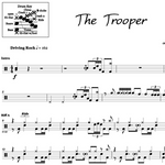 The Trooper Iron Maiden Full Drum Transcription / Drum Sheet Music OnlineDrummer.com