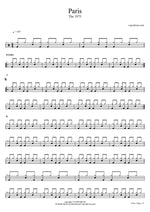 Paris - The 1975 drum sheet music