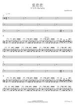 Ttorneureu (또르르) - The NuTs (더 넛츠) drum sheet music