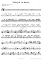 The End of the Summer T Square (ティー・スクェア) Full Drum Transcription / Drum Sheet Music COPYDRUM