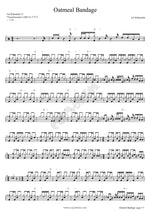 Oatmeal Bandage Tal Wilkenfeld Full Drum Transcription / Drum Sheet Music COPYDRUM
