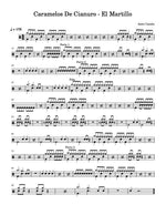 El Martillo Caramelos de Cianuro Full Drum Transcription / Drum Sheet Music Carlos Dias Aidos
