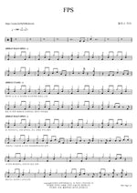 FPS (FPS) Wolpis Carter (월피스 카터) Full Drum Transcription / Drum Sheet Music COPYDRUM