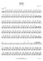 Rush - Troye Sivan drum sheet music