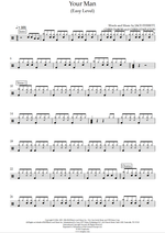 Your Man - Josh Turner drum sheet music