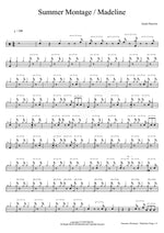 Summer Montage / Madeline Justin Hurwitz Full Drum Transcription / Drum Sheet Music COPYDRUM