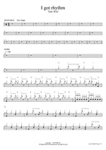 I got rhythm Thilo Wolf Full Drum Transcription / Drum Sheet Music COPYDRUM