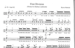 First Division - Byron Mutnick drum sheet music