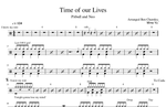 Time of Our Lives (with Ne Yo) - Pitbull drum sheet music