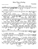 More Than a Feeling - Boston drum sheet music