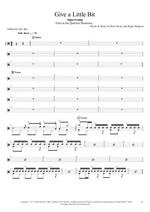 Give a Little Bit - Supertramp drum sheet music
