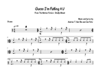 Guess I'm Falling 4 U - Michael Buble drum sheet music