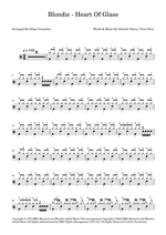 Heart of Glass - Blondie drum sheet music