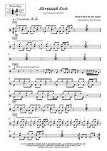 Stressed Out - Twenty One Pilots drum sheet music