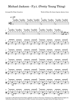 P.Y.T. (Pretty Young Thing) - Michael Jackson drum sheet music