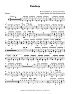 Fantasy - Danny Fernandes drum sheet music