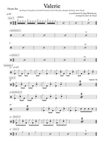 Valerie (feat. Amy Winehouse) - Mark Ronson drum sheet music