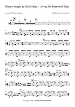 Loving on Borrowed Time Gladys Knight and Bill Medley Full Drum Transcription / Drum Sheet Music SheetMusicDirect D
