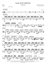 Love of a Lifetime - Firehouse drum sheet music