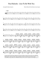Just to Be with You - Paul Baloche drum sheet music