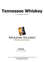 Tennessee Whiskey - Chris Stapleton drum sheet music