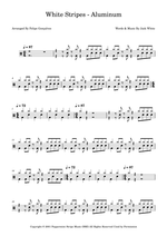 Aluminum - The White Stripes drum sheet music
