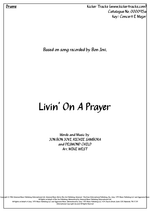 Livin' on a Prayer - Bon Jovi drum sheet music