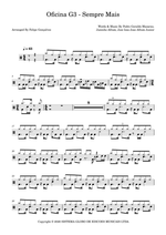 Sempre Mais - Juninho Afram drum sheet music