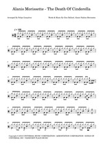 The Death of Cinderella - Alanis Morissette drum sheet music
