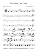 Icky Thump - The White Stripes drum sheet music