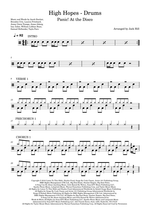 High Hopes - Panic! at the Disco drum sheet music