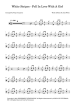 Fell in Love with a Girl - The White Stripes drum sheet music