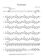 All Apologies - Nirvana drum sheet music