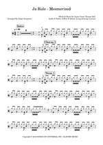 Mesmerize (feat. Ashanti) - Ja Rule drum sheet music