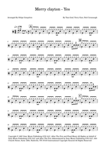 Yes - Merry Clayton drum sheet music
