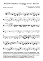 Problem (feat. Iggy Azalea) - Ariana Grande drum sheet music