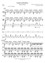 Cate's Brother - Maisie Peters drum sheet music
