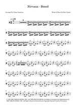 Breed - Nirvana drum sheet music
