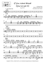 If You Want Blood (You've Got It) - AC/DC drum sheet music