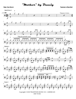 Mother - Danzig drum sheet music