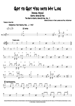 Got to Get You Into My Life - Earth, Wind & Fire drum sheet music