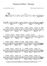 Unsung - Vanessa Carlton drum sheet music