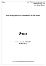Grease (from "Grease") - Frankie Valli drum sheet music