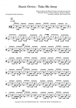 Take Me Away - Stacie Orrico drum sheet music