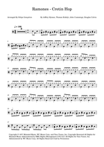Cretin Hop - Ramones drum sheet music