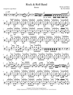 Rock & Roll Band - Boston drum sheet music