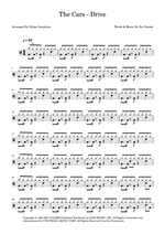 Drive - The Cars drum sheet music