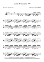 Ur - Alanis Morissette drum sheet music