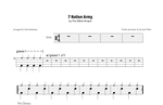 Seven Nation Army - The White Stripes drum sheet music