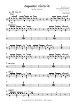Squalor Victoria - The National drum sheet music